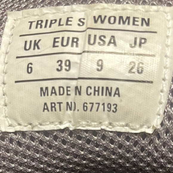 GUCCI x BALENCIAGA The Hacker Project Triple S - Picture 11 of 13